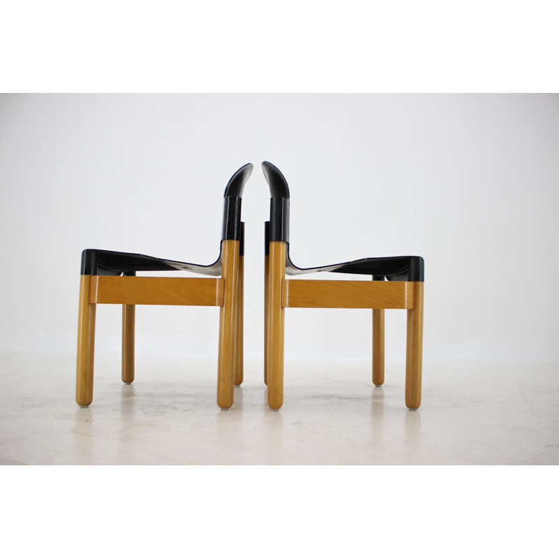 Pair of Mid Century Chair FLEX by Gerd Lange for Thonet, Germany, 1970s