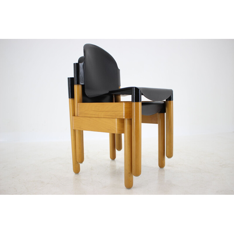 Pair of Mid Century Chair FLEX by Gerd Lange for Thonet, Germany, 1970s