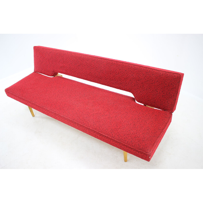 Tagesbett oder Vintage-Sofa Miroslav Navratil, Interier Praha, 1960