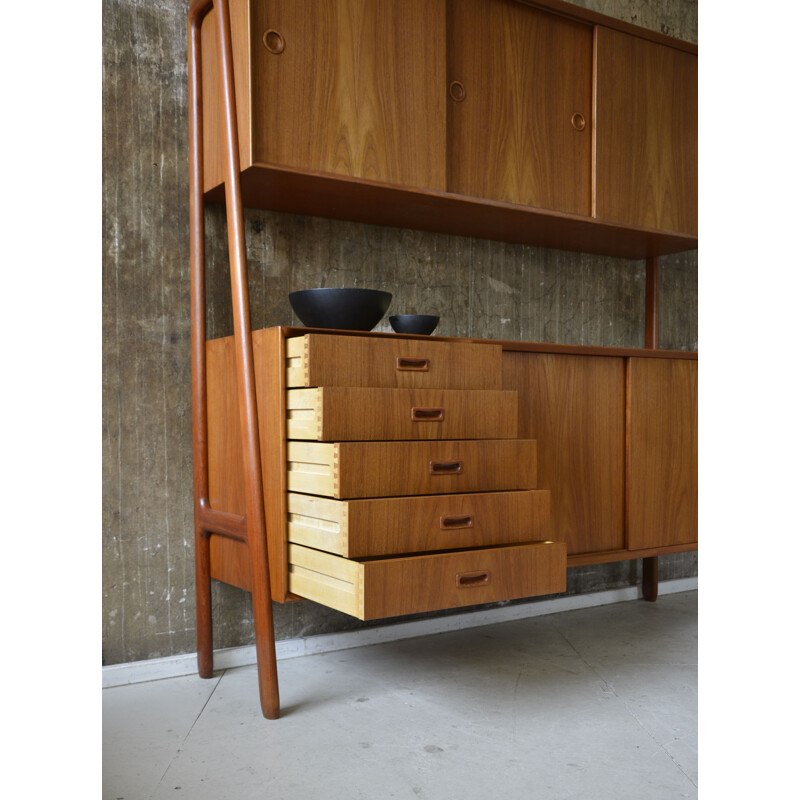 Scandinavian Omann Jun credenza, Gunni OMANN - 1960s