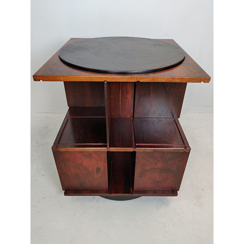 Vintage Modulable swivel table by Gianfranco Frattini - Italy 1960s