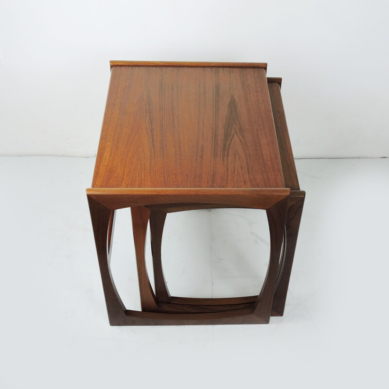 Vintage Teak Nesting Tables by Robert Bennett for G-Plan, 1960s