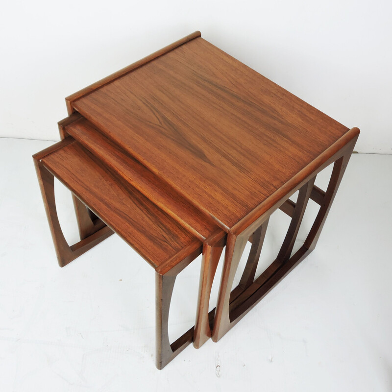 Vintage Teak Nesting Tables by Robert Bennett for G-Plan, 1960s