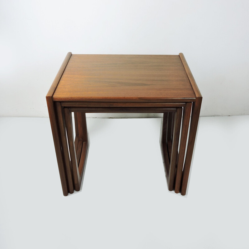 Vintage Teak Nesting Tables by Robert Bennett for G-Plan, 1960s