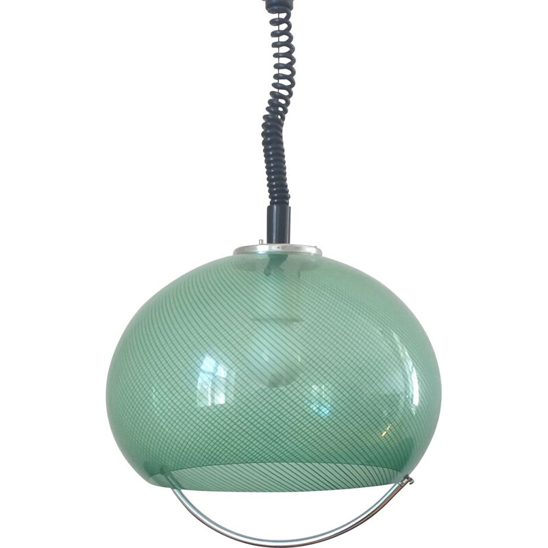 Mid Century pendant Meblo designed by Harvey Guzzini, Italy, 1970s
