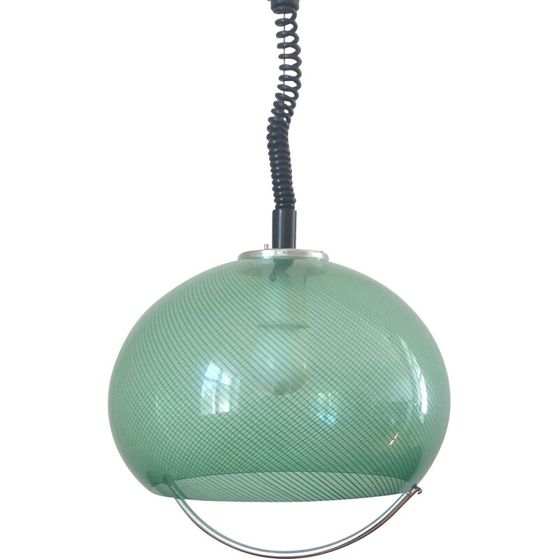 Suspension vintage Meblo  par Harvey Guzzini, Italie 1970