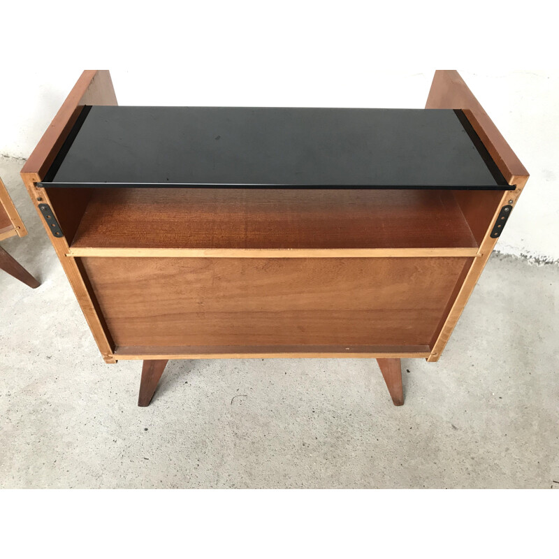 Pair of vintage nightstand tables 1960