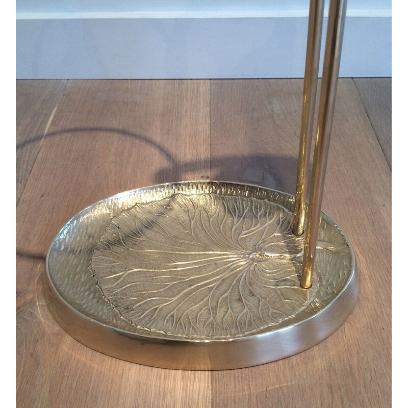 Vintage Brass Umbrella Stand Au Héron 1970