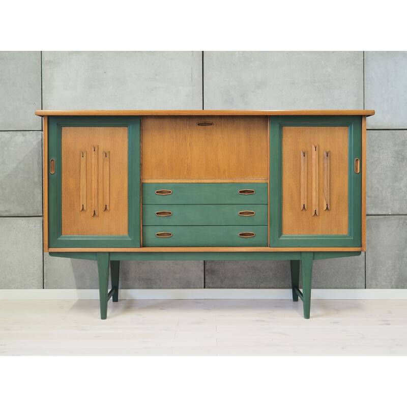 Vintage Danish Highboard oak, 1980