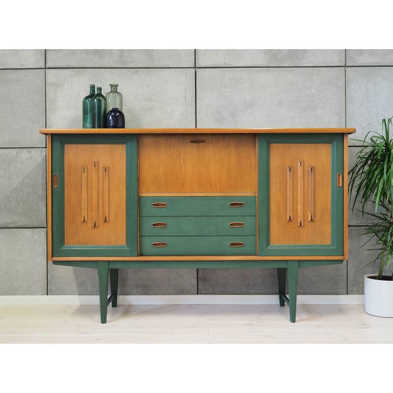 Vintage Danish Highboard oak, 1980