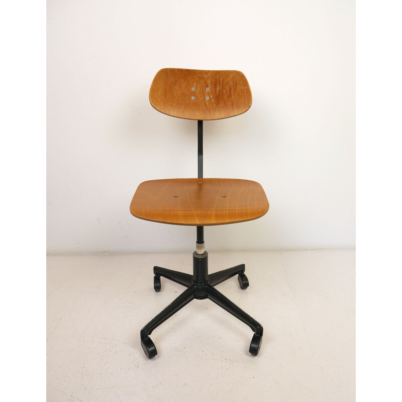 Vintage Adjustable Architects Swivel Chair from Sedus Stoll AG, Germany, 1960s