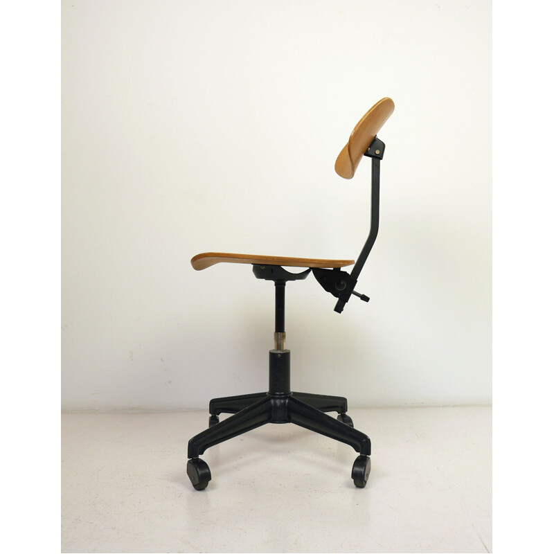 Vintage Adjustable Architects Swivel Chair from Sedus Stoll AG, Germany, 1960s