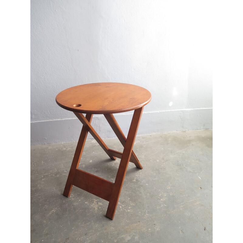 Vintage Foldable side table 1970