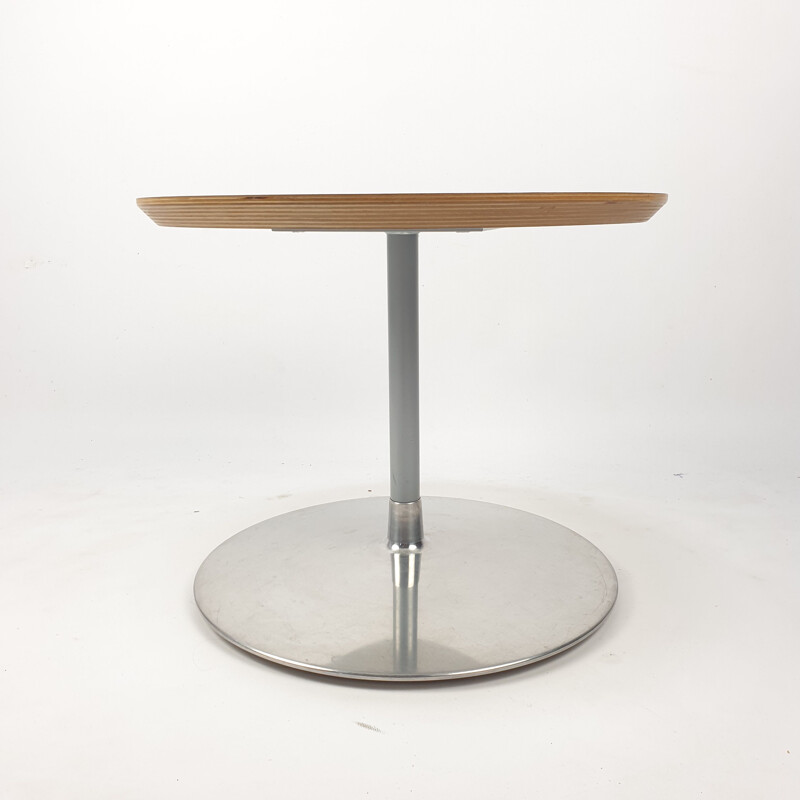 Table basse vintage circulaire de Pierre Paulin pour Artifort, 1960