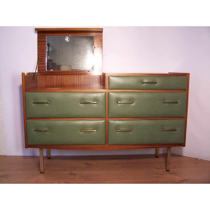 Mid-century chest of drawers in rosewood, Roger LANDAULT - 1950s