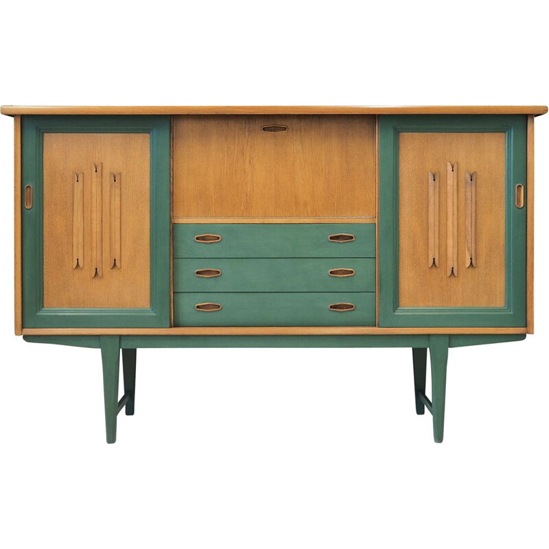 Vintage Danish Highboard oak, 1980