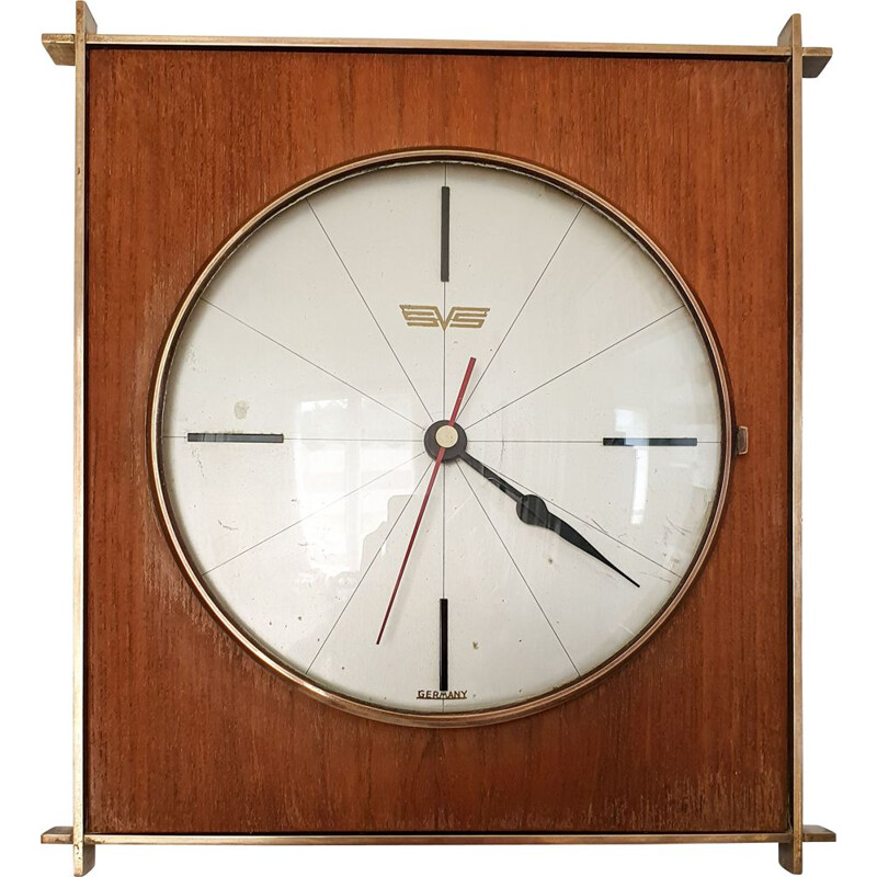 Vintage SVS Clock Germany, 1950