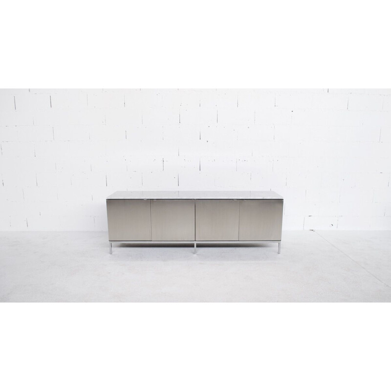 Vintage marble sideboard by Florence Knoll from Carrara 1960