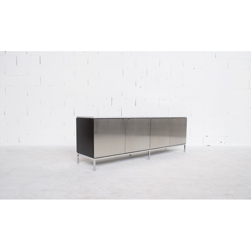 Vintage marble sideboard by Florence Knoll from Carrara 1960