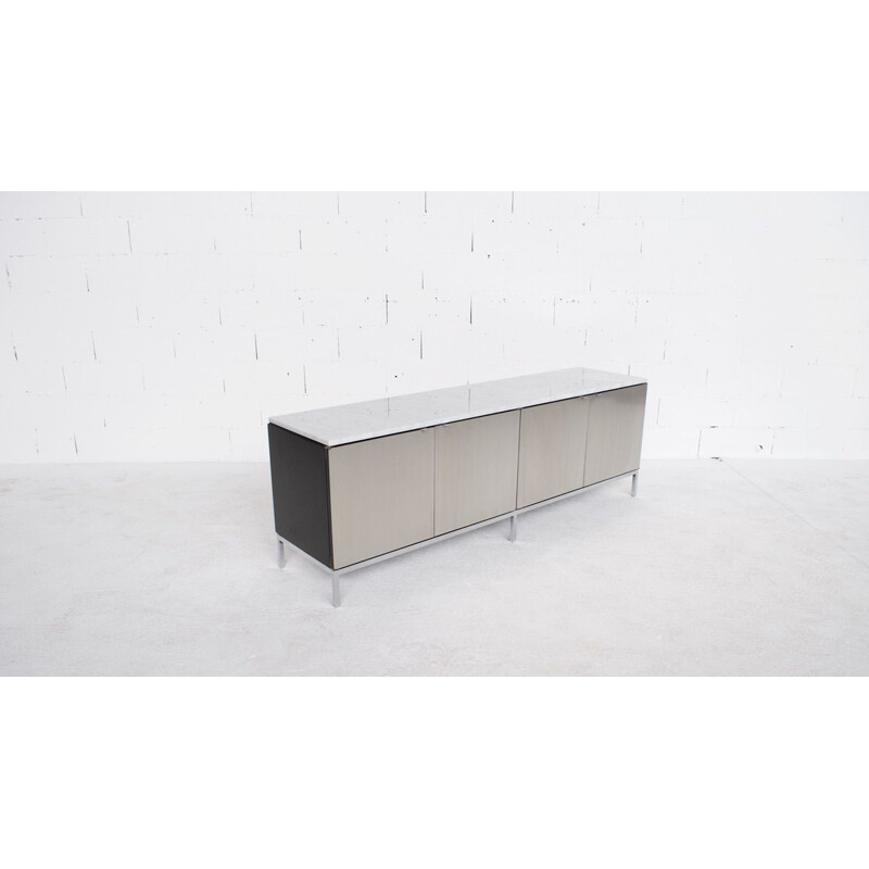 Vintage marble sideboard by Florence Knoll from Carrara 1960