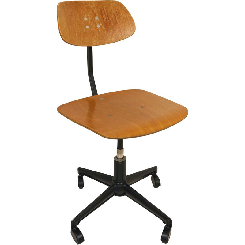 Vintage Adjustable Architects Swivel Chair from Sedus Stoll AG, Germany, 1960s
