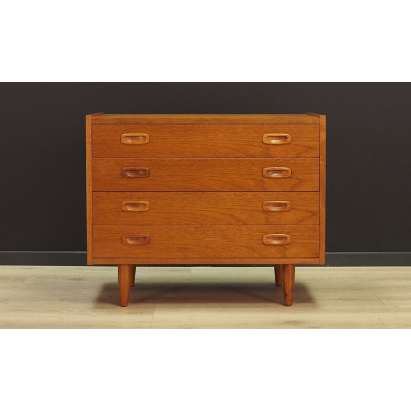 Vintage chest of drawers teak Scandinavian 1970s