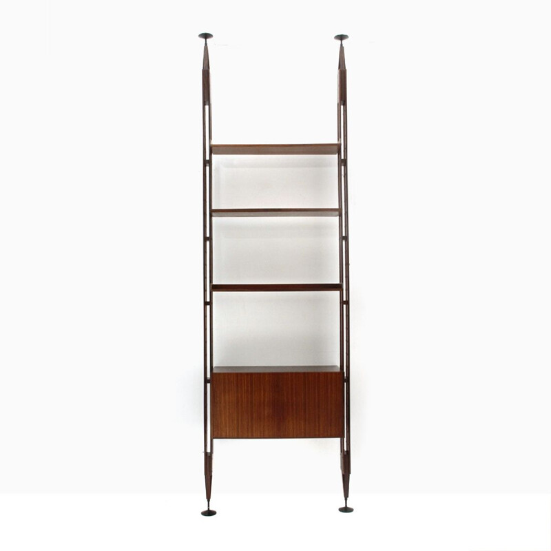 Vintage "LB7" Wall Unit by Franco Albini for Poggi, 1950