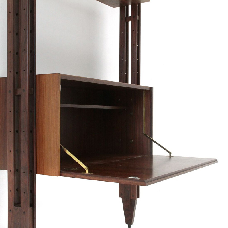 Vintage "LB7" Wall Unit by Franco Albini for Poggi, 1950