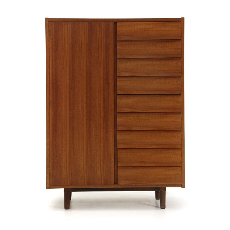 Chest of drawers vintage in teak, 1950