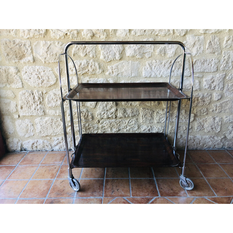 Vintage trolley in formica by Gerlinol 1970