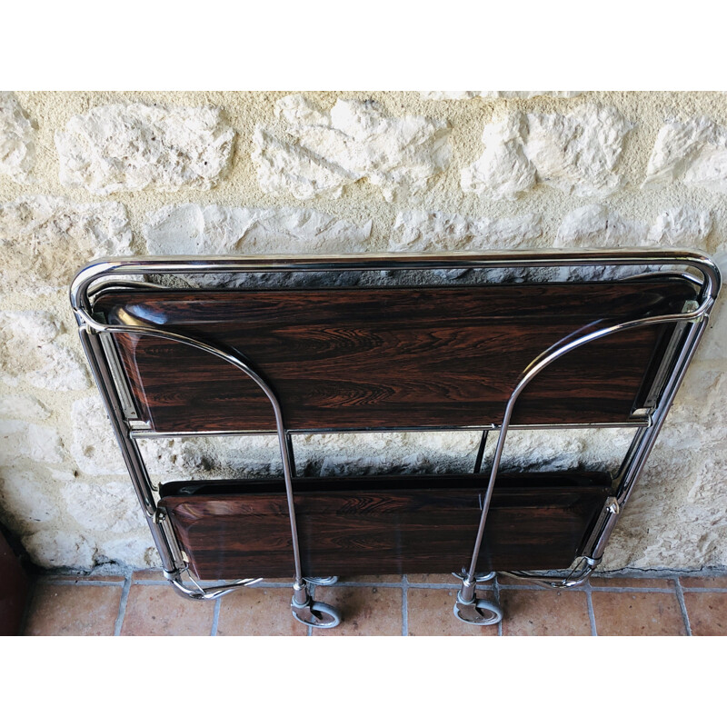 Vintage trolley in formica by Gerlinol 1970