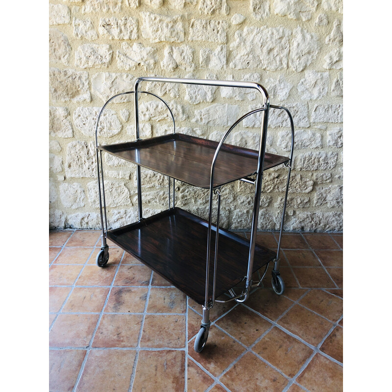 Vintage trolley in formica by Gerlinol 1970