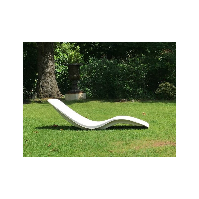 Chaise longue "Eurolax R1" en fibre de verre, Charles ZUBLENA - 1960