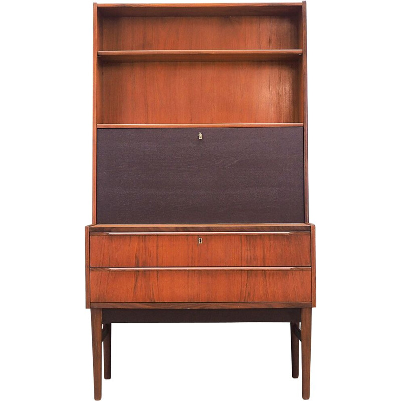 Vintage Secretary teak, Denmark, 1970