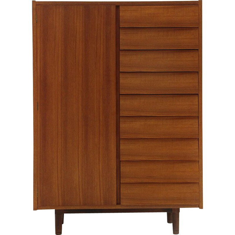 Chest of drawers vintage in teak, 1950