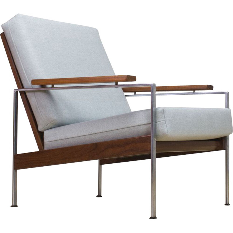 Vintage lounge chair by Rob Parry in teak and metal 1960