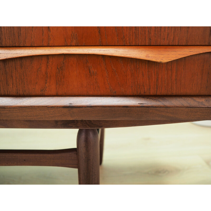 Vintage Highboard teak Denmark, 1970