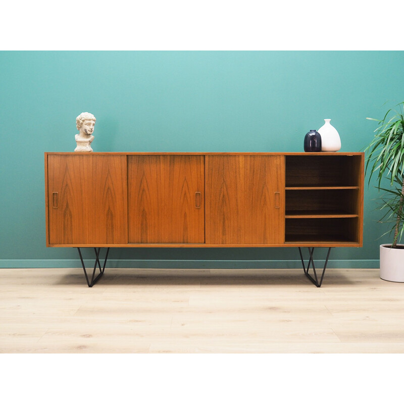 Vintage Danish sideboard teak by Erik Jensen, 1960