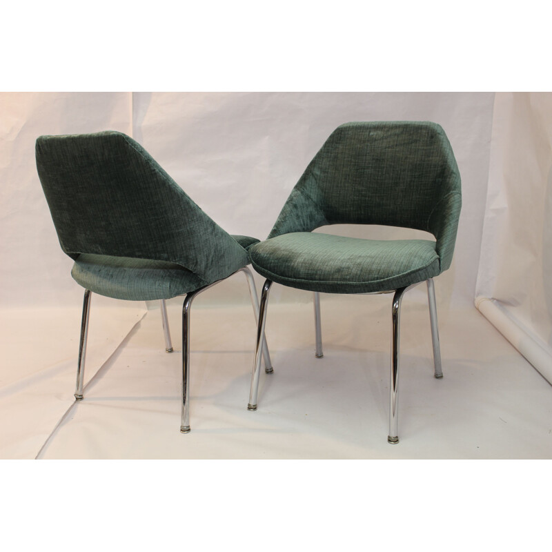 Paar vintage fauteuils Egon Eiermann 1970