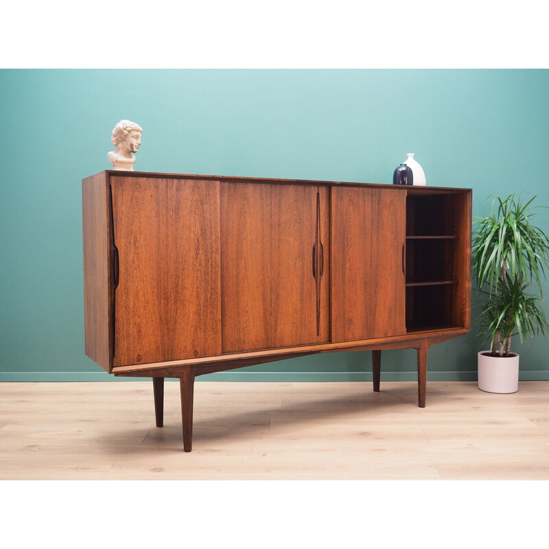 Vintage rosewood danish highboard  1960