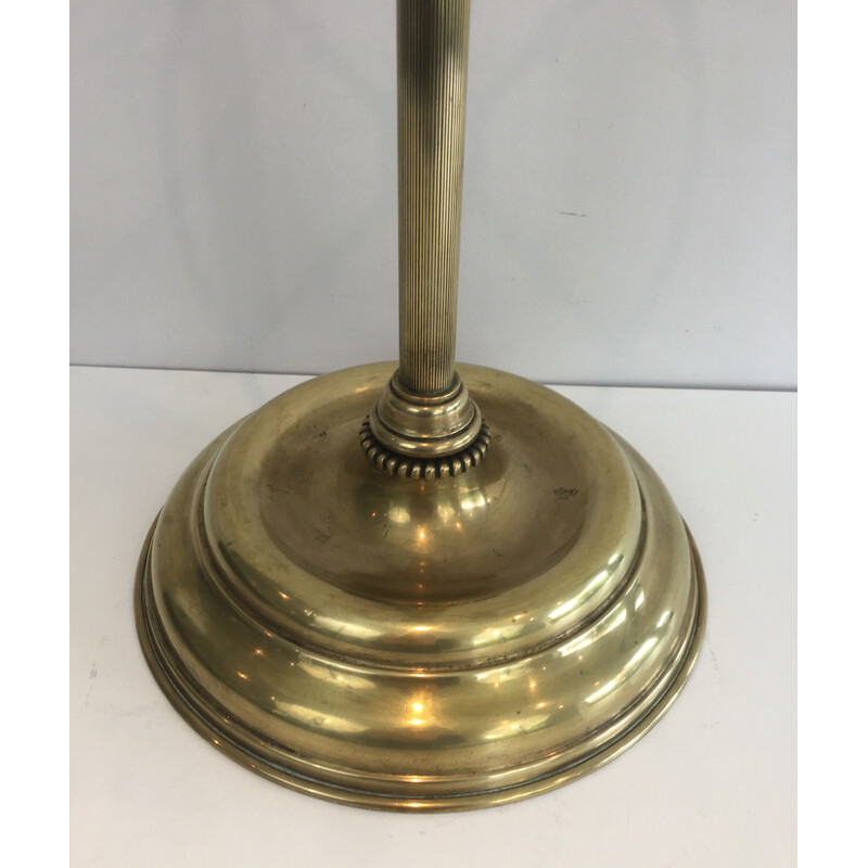 Vintage umbrella stand Neoclassical in brass 1940