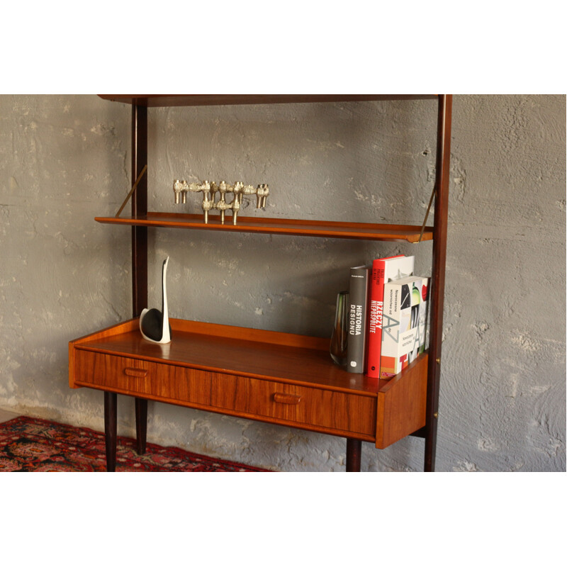 Mid-Century Teak Bookcase, Norway, 1960s