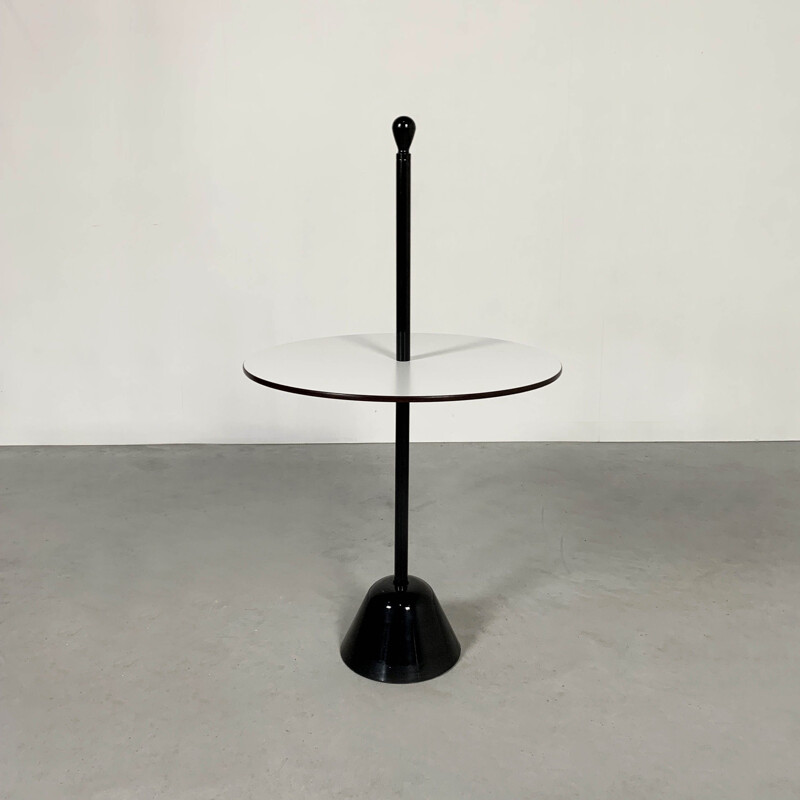Vintage Servomuto 2-Tone Side Table by Achille Giacomo Castiglioni for Zanotta, 1970s