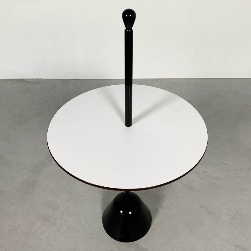 Table d'appoint Vintage Servomuto 2 tons par Achille Giacomo Castiglioni pour Zanotta 1970