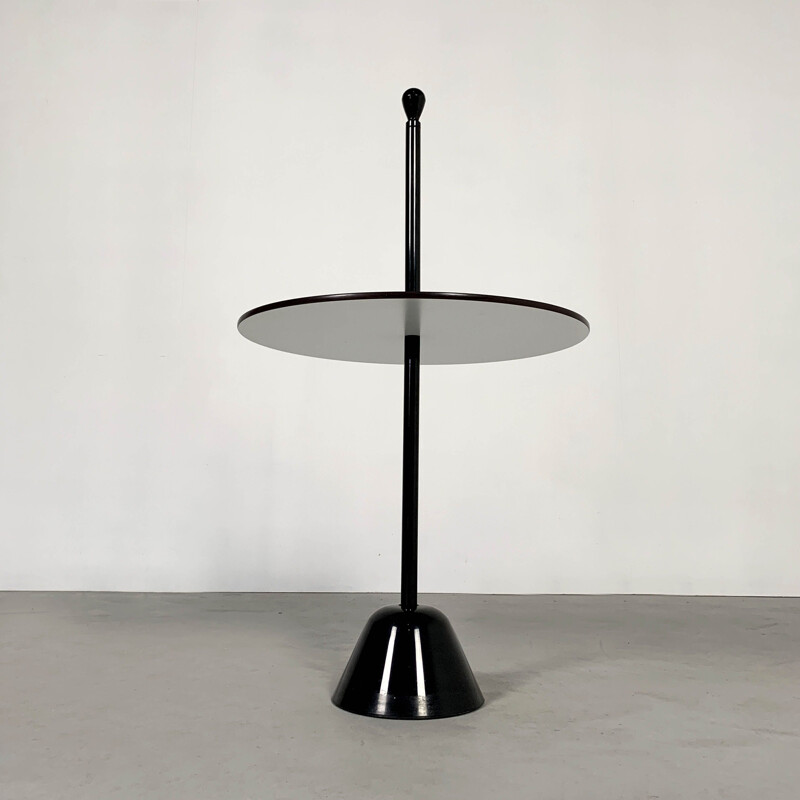 Vintage Servomuto 2-Tone Side Table by Achille Giacomo Castiglioni for Zanotta, 1970s