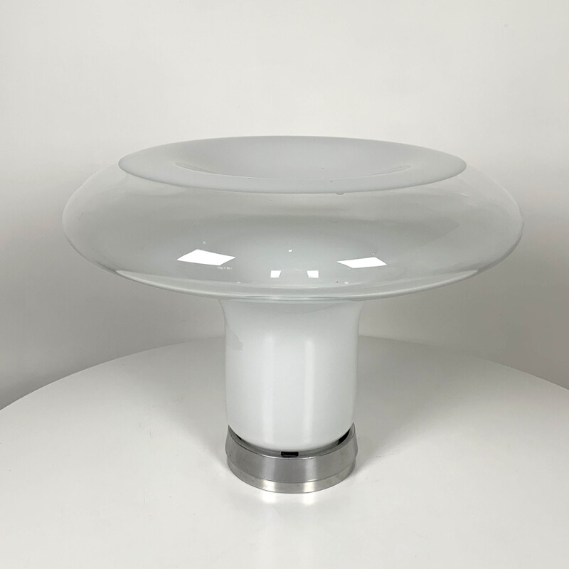 Lampe de table Vintage Lesbo d'Angelo Mangiarotti pour Artemide 1970