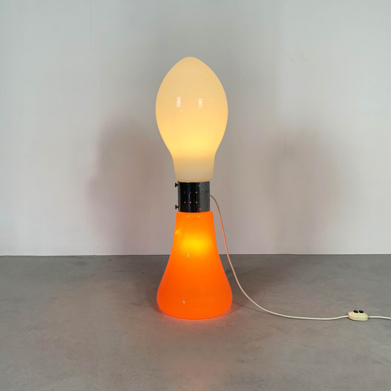 Lampe de parquet vintage Birillo de Carlo Nason pour Mazzega 1970