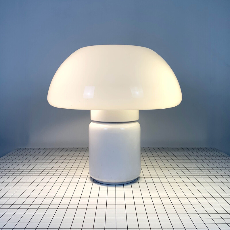 Vintage Mushroom Table Lamp by Elio Martinelli for Martinelli Luce 1970s