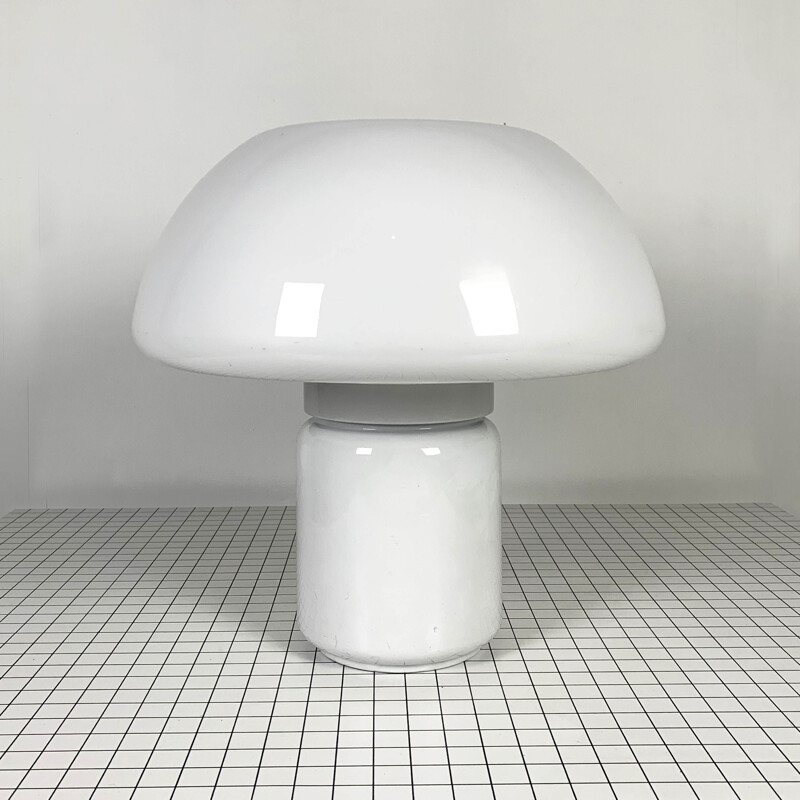 Vintage Mushroom Table Lamp by Elio Martinelli for Martinelli Luce 1970s
