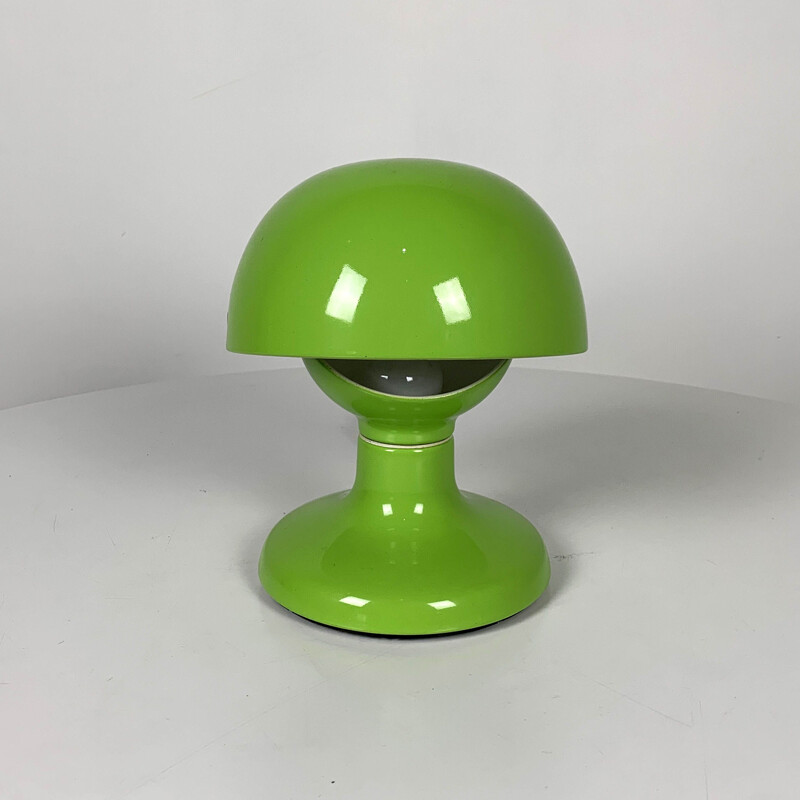 Vintage Flash Green Table Lamp by Tobia & Afra Scarpa for Flos 1960s